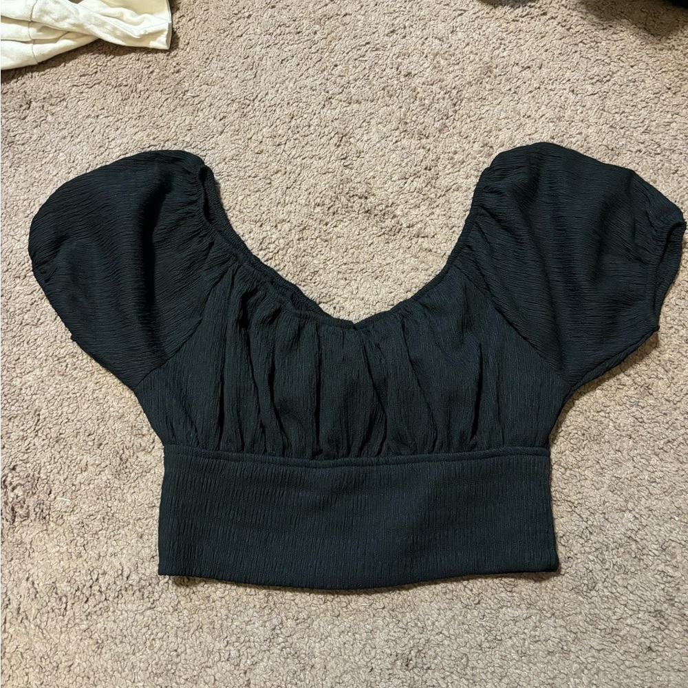 Cropped blouse - Picture 2 of 3